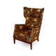 Fauteuil vintage "tigre", Suède, 1960