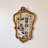 Small baroque mirror louis xv style
