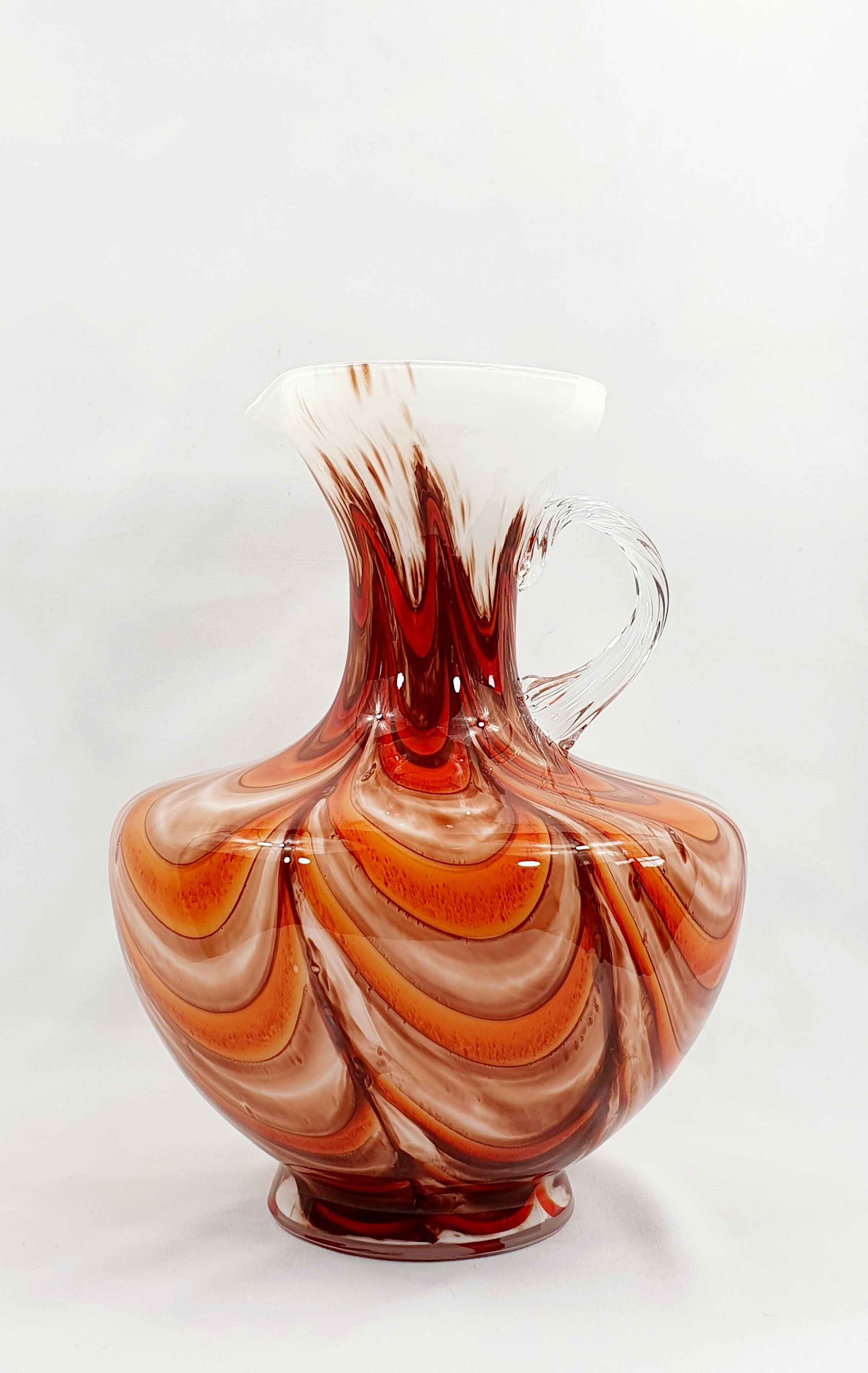 Opaline vase Stelvia Florence vintage 70