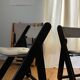 Suite of 4 chairs "Kon Tiki" by Gillis Lundgren for Ikea, circa 1970