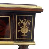 Table bureau en marqueterie Napoleon III