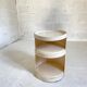 White thick lasked cardboard shelf, Jean-Louis AVRIL - 1960