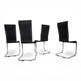 Set of 4 B 25 Tecta Cantilever Chairs by Axel Bruchhäuser, 1980