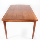 Dining table in teak with extension plates, of Danish design, 1960s