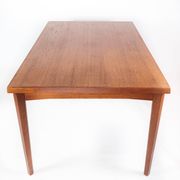 Table à manger en teck avec rallonges, de design danois, années 1960