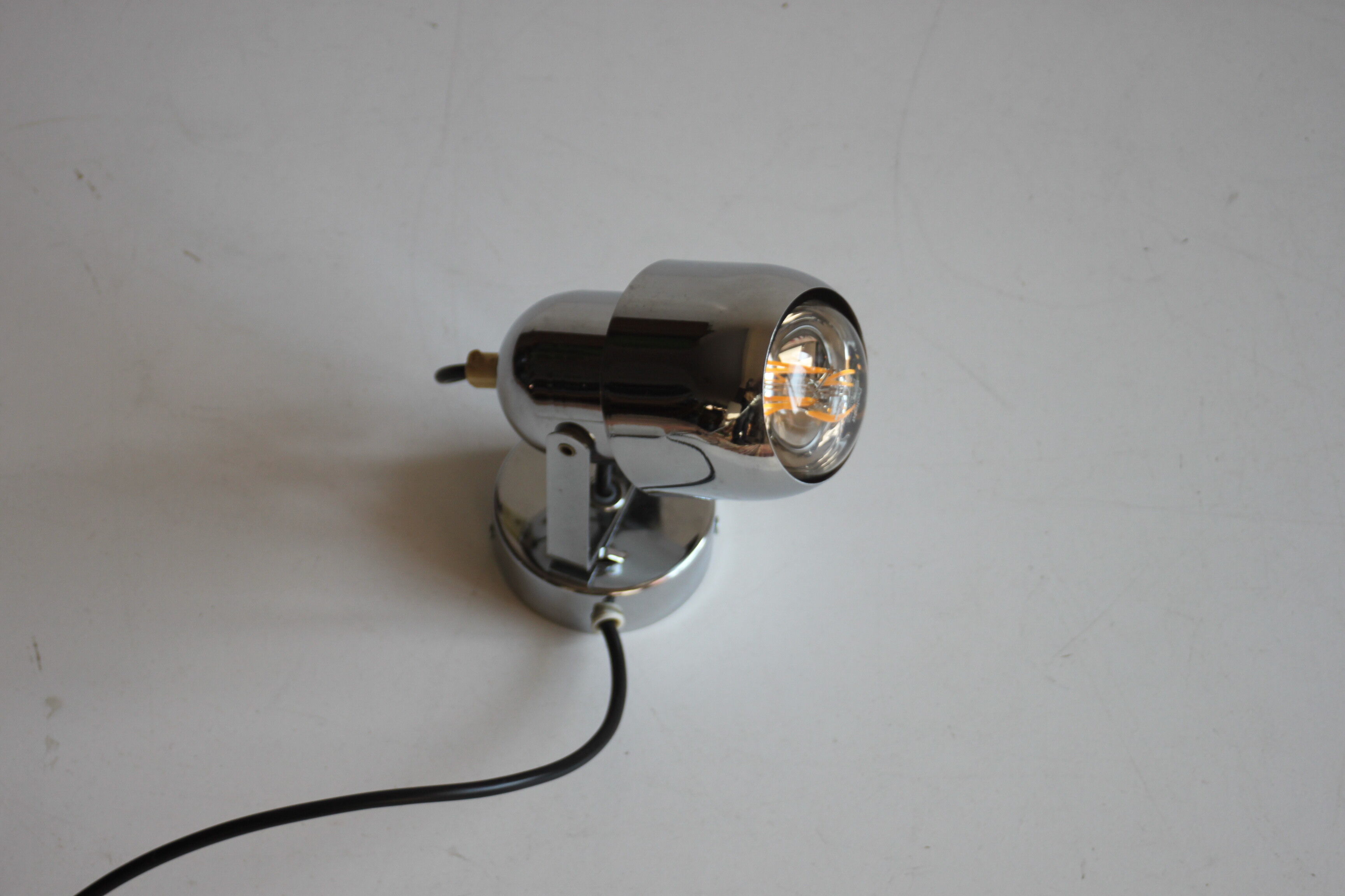 Space age chrome spotlights by Massive Belgium 1960s 70s