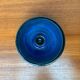 Bougeoir en poterie Rimini Blu mi-siècle par Aldo Londi pour Bitossi, Italie, années 1960