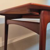 Scandinavian dining table with extension cords by Arn Hovmand-Olsen for Mogens Kold Mobelfabrick