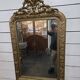Antique Napoleon III gilded mirror