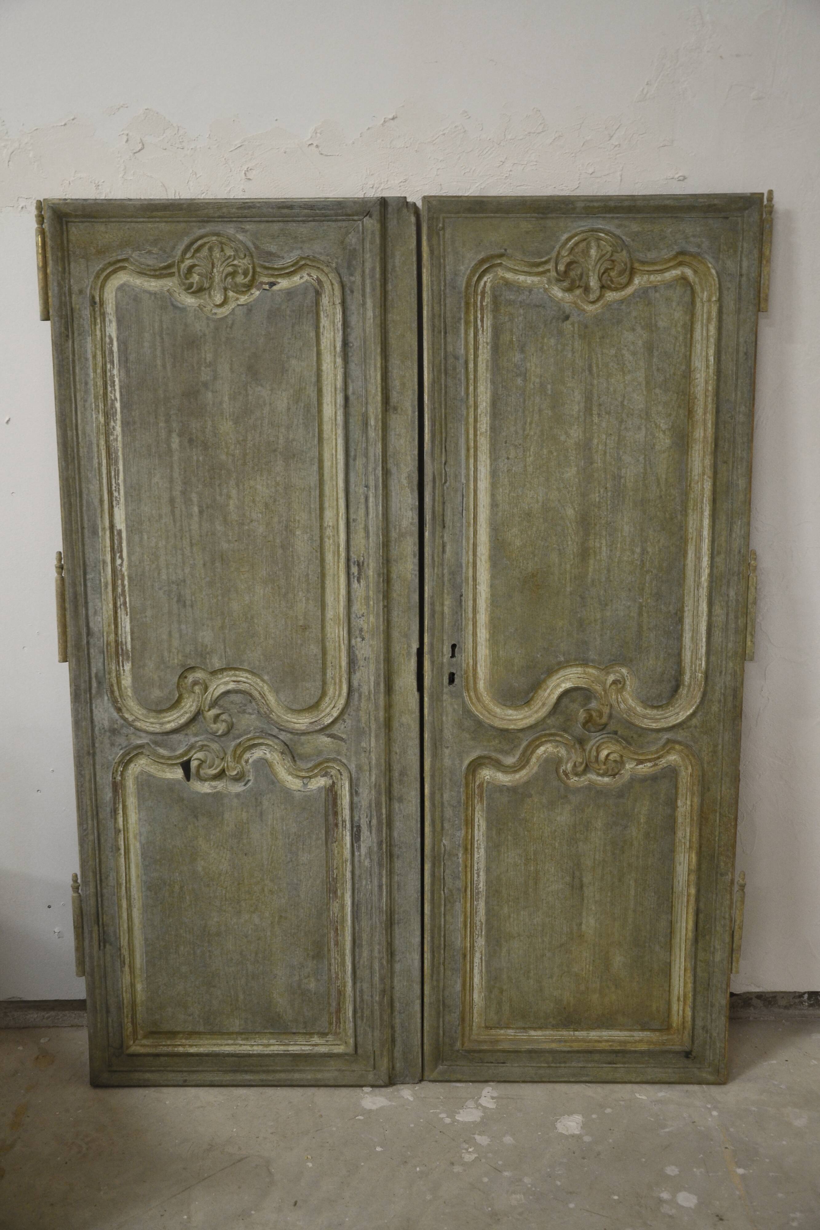Pair of old doors