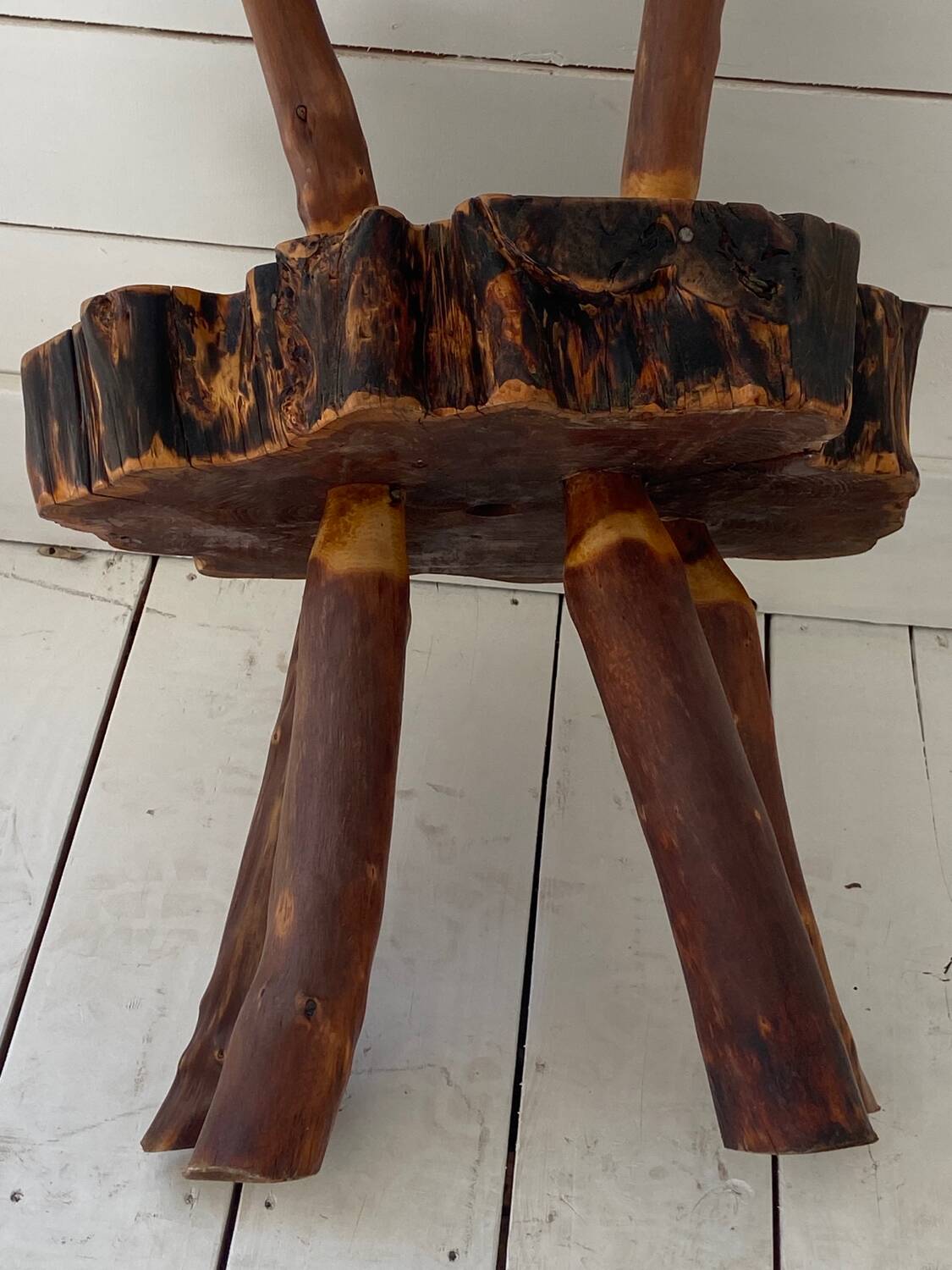 Chaise d’appoint en bois massif