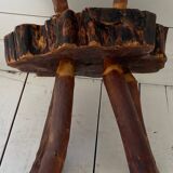 Chaise d’appoint en bois massif
