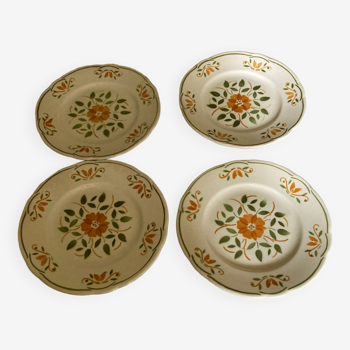 Lot de 4 assiettes à déserts