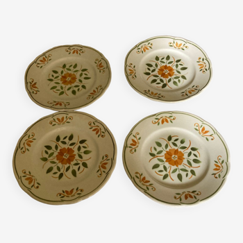 Set of 4 desert plates