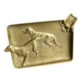 Cendrier ancien / Chiens de chasse / Setter