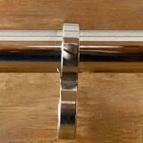 Bauhaus wall coat rack in chrome metal