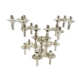 Set of 8 modular candleholders Orion by Fritz Nagel - BMF - Germany