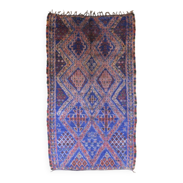 Collector's Indigo Blue Rug - 387 x 195 cm