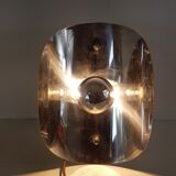Vintage chrome metal wal light