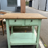 Meuble d’atelier vert