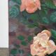 The roses, oil on canvas signed Mahelin.