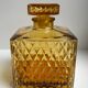 Amber whisky decanter 70s