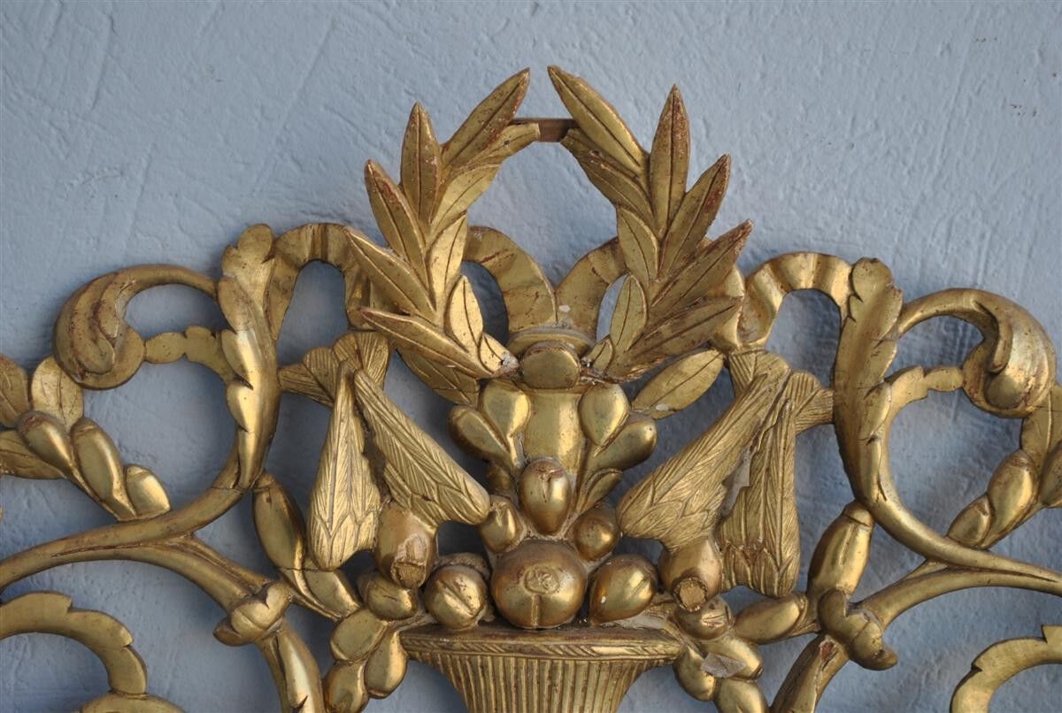 Mirror wooden Gold Louis XVI era XIX 72x152cm