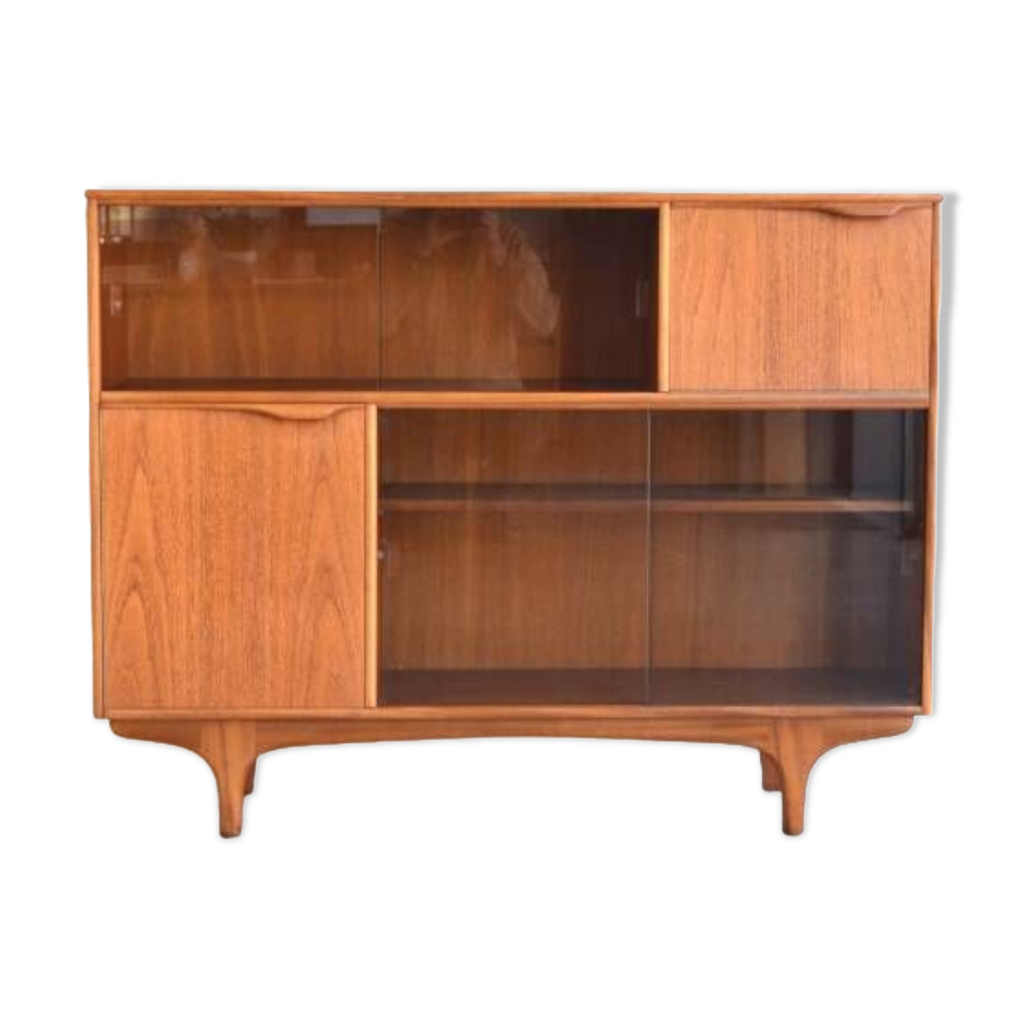 Teak bookcase by Sutcliffe * 122 cm