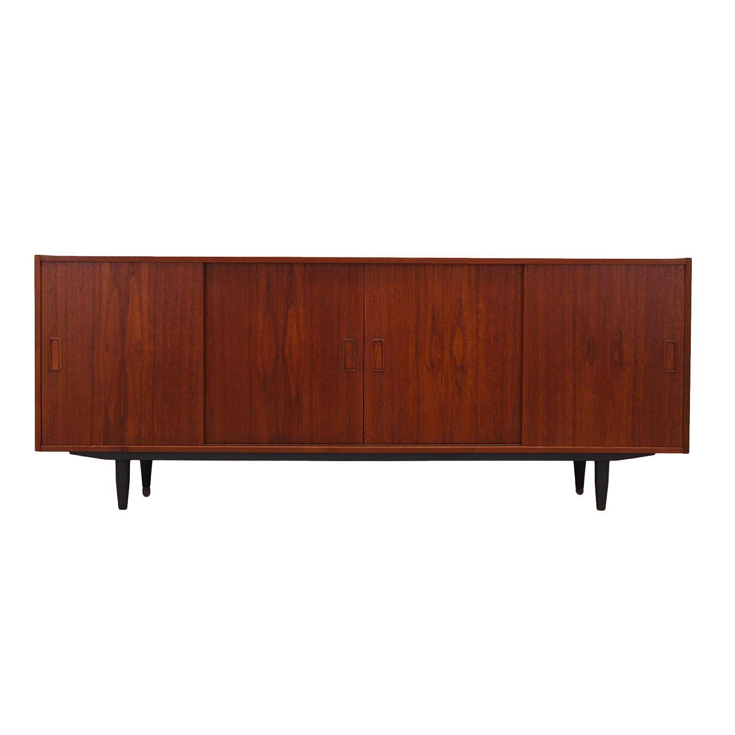 Buffet en teck, design danois, années 1970, fabricant : Westergaard