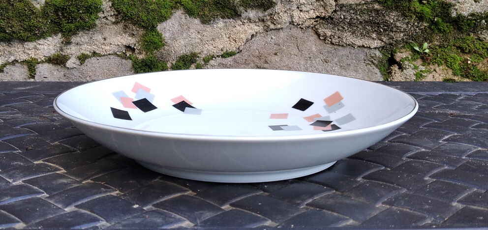 10 hollow plates Bernardaud caroline