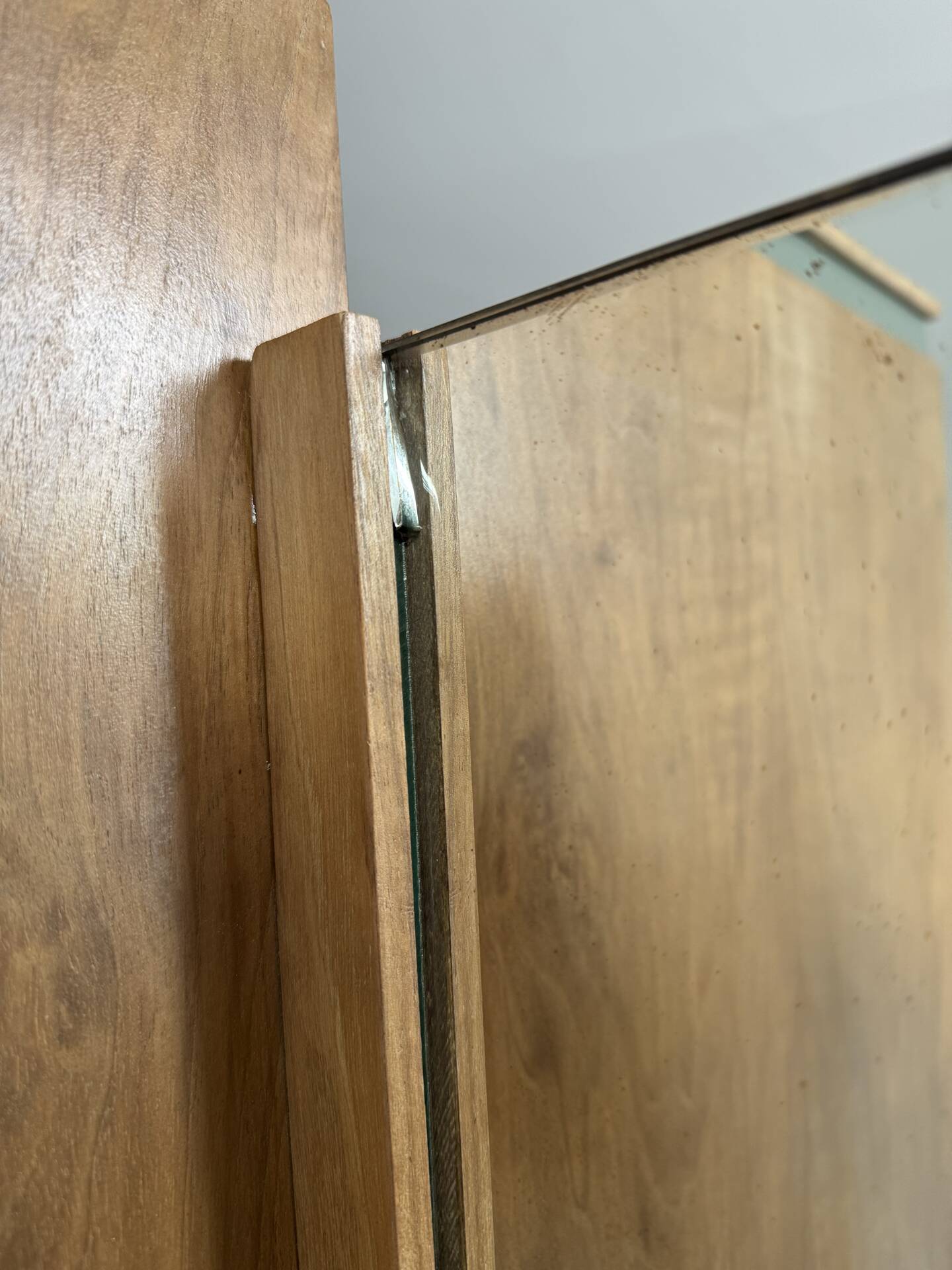 Asymmetrical Art Deco wardrobe