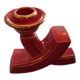 Candlestick 50s in faience