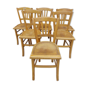 Série de 6 chaises de