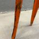Set of 6 industrial metal dining chairs by Joseph Mathieu, painted steel, 1920s, France