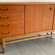 Vintage Scandinavian enfilade from the 60s in teak