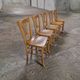 Lot de 5 chaises bistrot