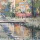 Huile sur toile début XXeme