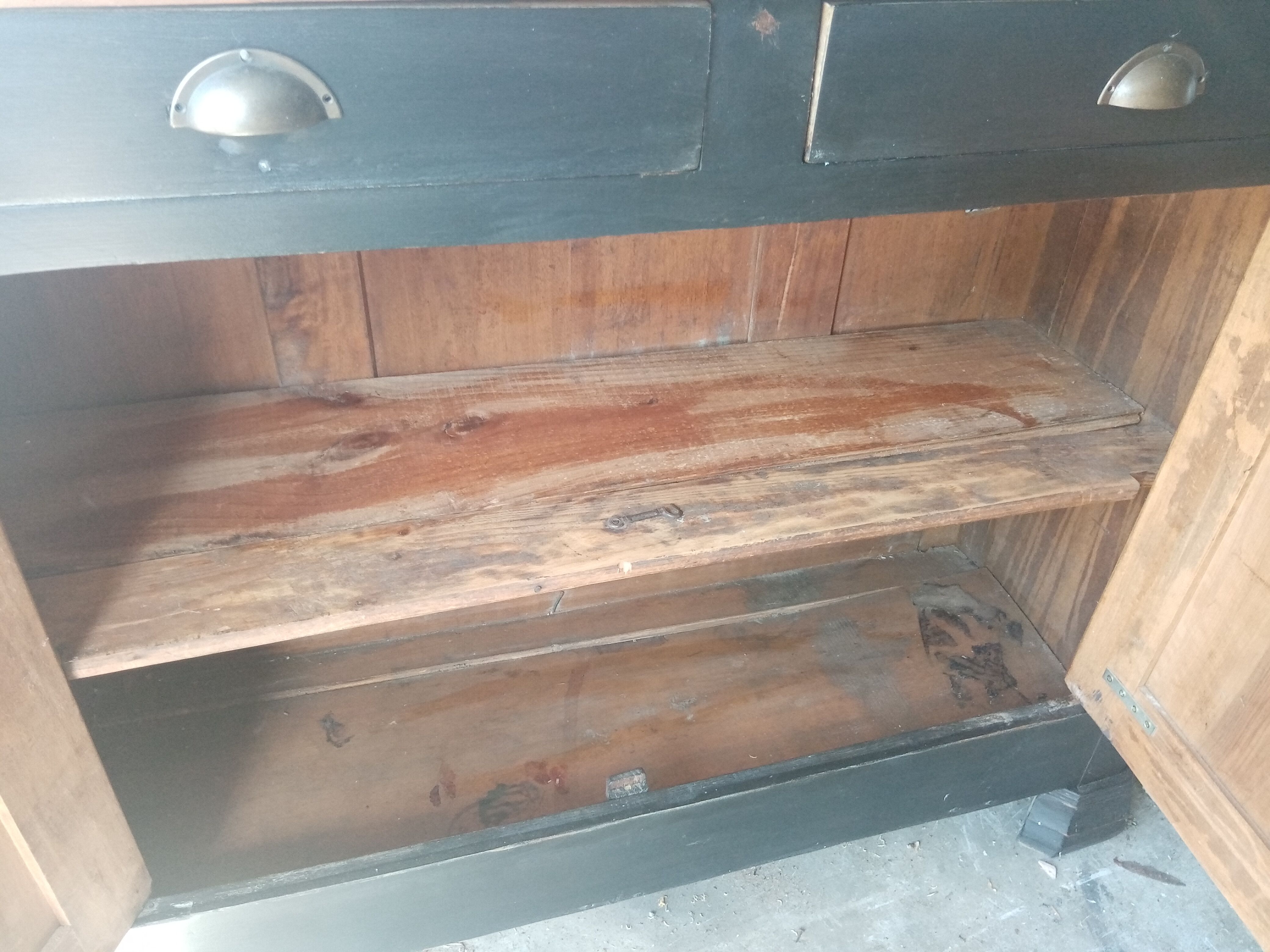 Old patina sideboard 121 x 45 cm