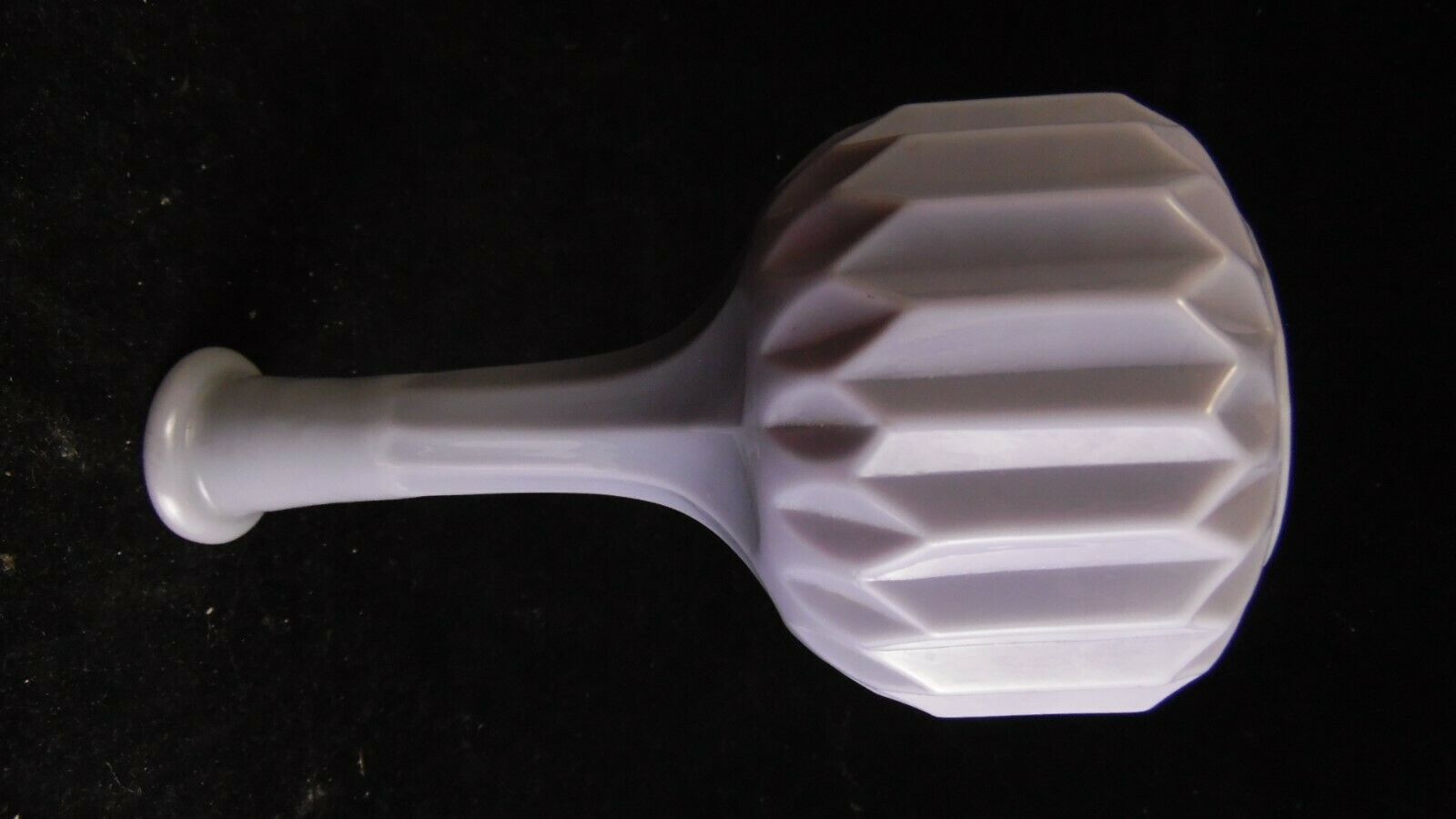19th century violet opaline bottle