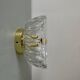 Vintage molded glass lampshade - tableware collection -
