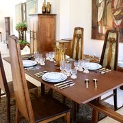 4 Chaises art&craft, Angleterre, fin19eme.