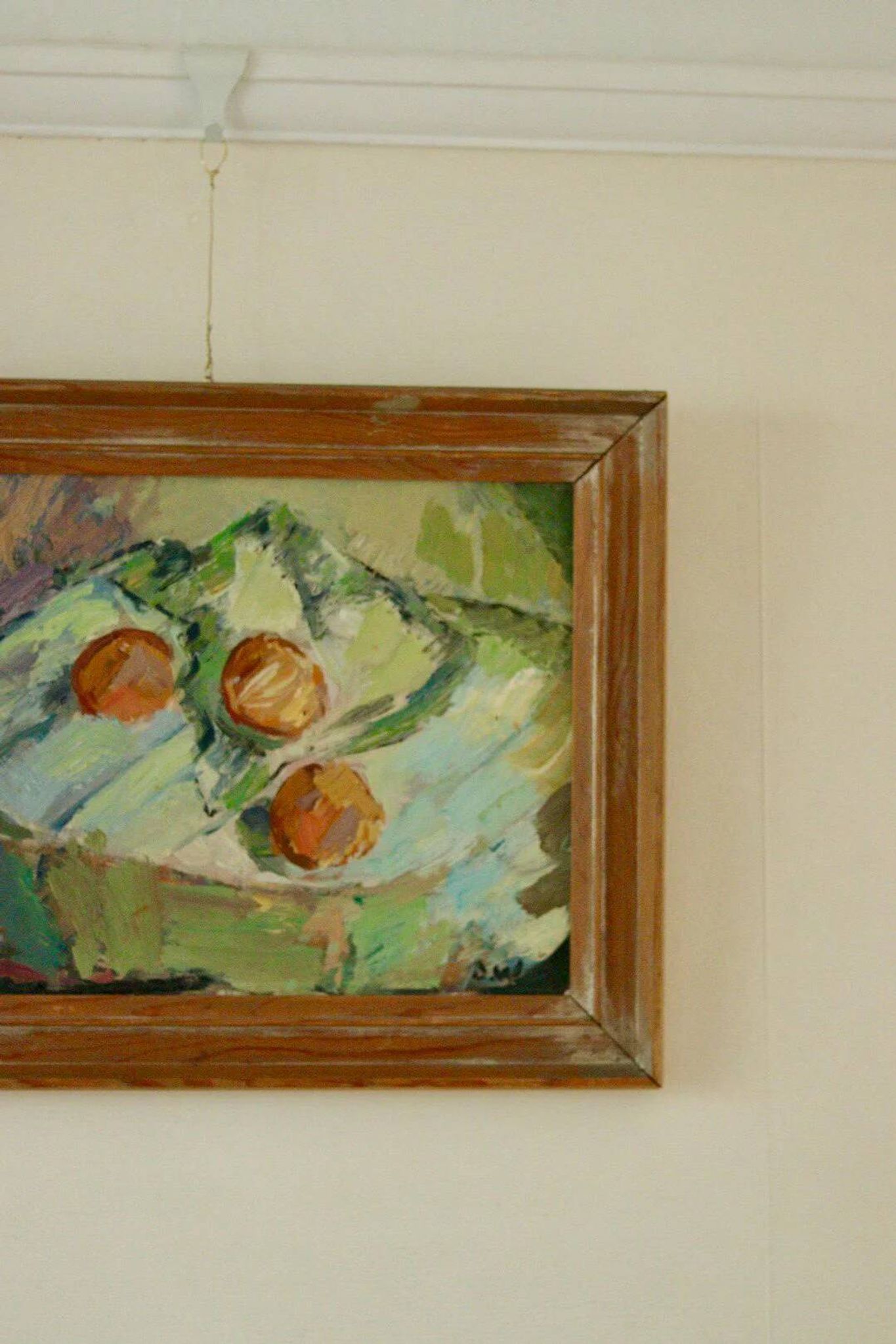 "Still Life with Fruits on a Table" by Bertil Wallman
