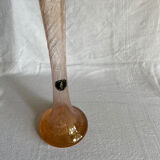 Vase in blown glass glassware riom