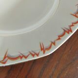 6 Schwarzenhammer porcelain soup plates
