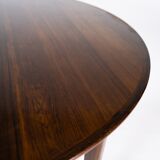 Dining table in rosewood of danish design from the 1960s.