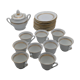 Prestige coffee service – Lamotte, Sologne porcelain (21 pieces)