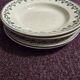 Set of deep and flat plates Moulin des Loups Georgette