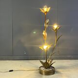 Maison Jansen lotus floor lamp, 1970s