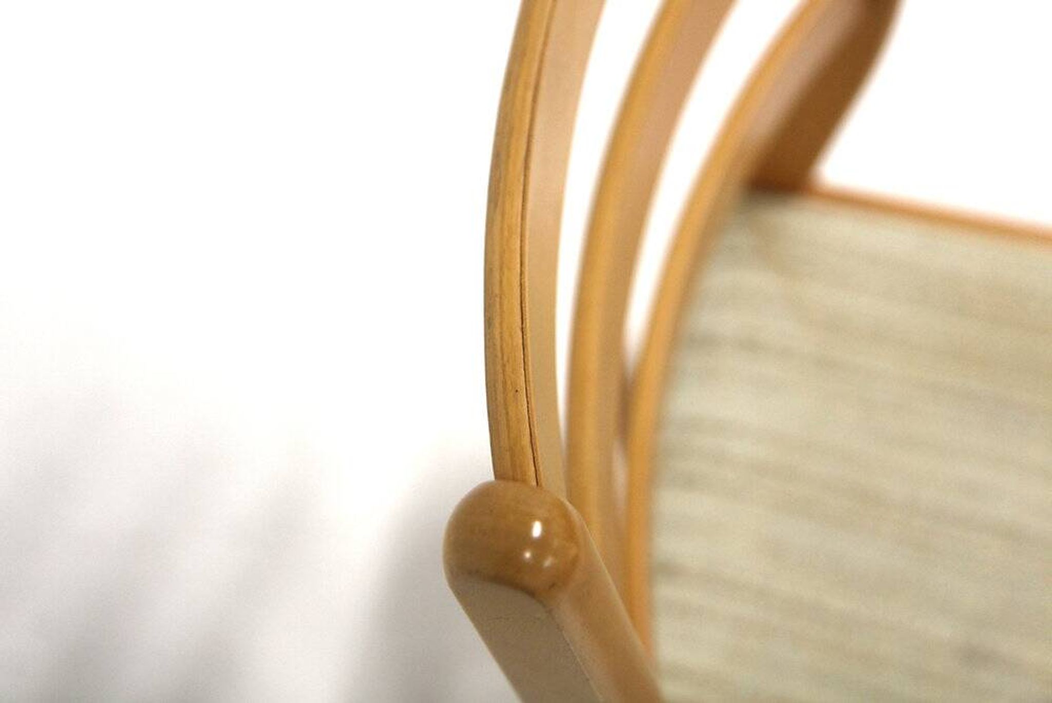 Set of 4 Scandinavian walnut chairs, Sweden, 1
