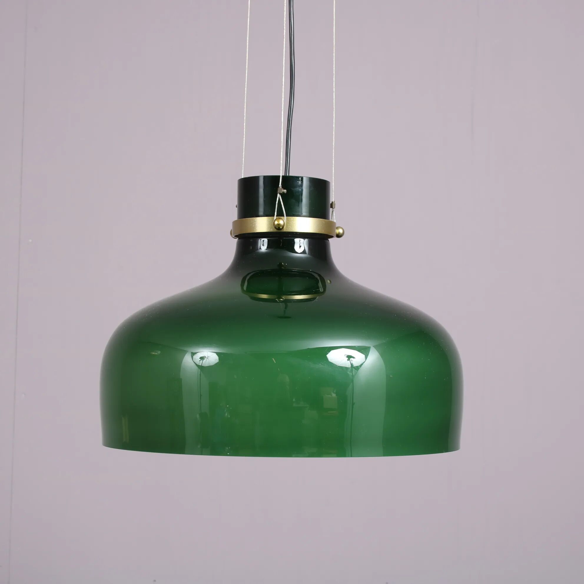 Lampe suspendue des années 1960 par Holmegaard, Danemark